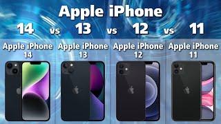 Vergleich Apple iPhone 14 vs iPhone 13 vs iPhone 12 vs iPhone 11