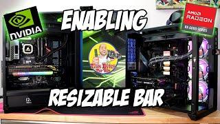 Resizable Bar - How to Enable the Resizable Bar and SAM on AMD and Intel