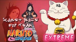HOW TO BURN FUKUROKUMARU EXTREME | SCARLET BLAZE | F2P (FREE TO PLAY) TEAM | NARUTO ONLINE