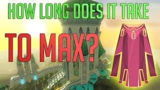 How long it takes to MAX in Runescape 3