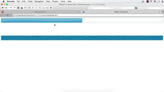 jQueryUI - Widget Progressbar 1 - Introduction to Progressbar Widget