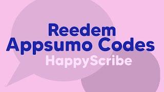 How to redeem your AppSumo codes