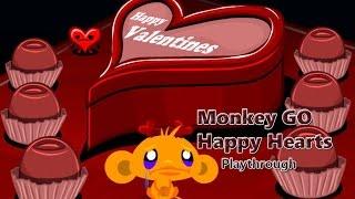 Monkey GO Happy Hearts - Walkthrough