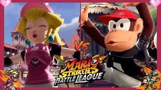 Mario Strikers Battle League - Peach vs Diddy Kong