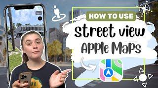 How to use street view in Apple Maps