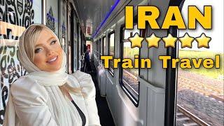 WORLS MOST LUXURIOUS TRAIN  IN IRAN  |  ep 4️⃣ | pak  to iran  by road travel