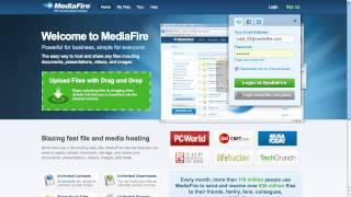 MediaFire Basic Features Tour