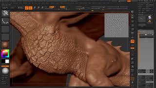 New Zbrush Alpha added to non overlapping method