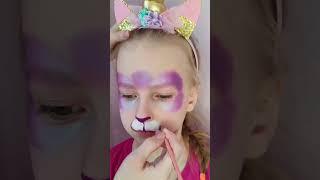 Аквагрим для девочек «Кошечка» от Елены Рукавишниковой  #beautybar #facepainting #faceart #art