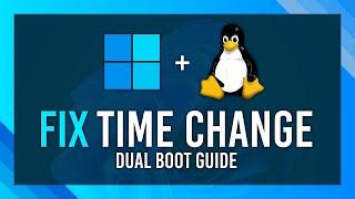 Fix Time on Dual Boot (Windows + Linux) | Stop Time Changing