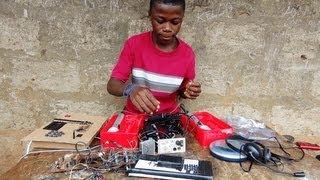 Prodigy from Sierra Leone Builds Battery