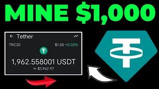 FREE $1000 USDT On Trust Wallet ● Free USDT Mining Site 2024 no investment (Educational)