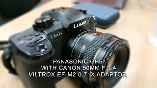 Panasonic GH5 2020 - Why use a Canon Lens Adaptor