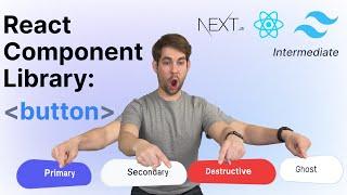 Add Variants and Loading to your Button! Build a React Component Library with Tailwind CSS & Next.js