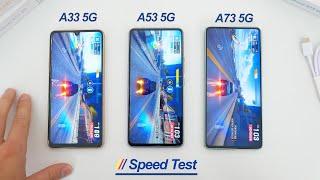 Speed Test: Samsung A33 5G vs A53 5G vs A73 5G Performance Comparison!