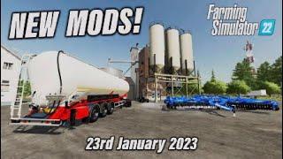 FS22 | NEW MODS! Inc: LANDOLL & CARRARO! (Review) Farming Simulator 22 | PS5 | 23rd Jan 2023.