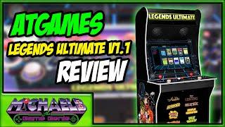 AtGames Legends Ultimate New Version 1.1 Home Arcade Review | MichaelBtheGameGenie