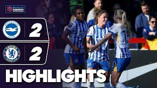 Seagulls Take A Strong Point From Blues | Brighton & Hove Albion v Chelsea | Barclays WSL 2024-25