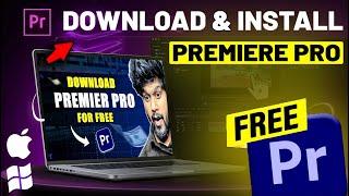 How To Download & Install Adobe Premier Pro 2025 ( Free For Lifetime ) | 100% Legal ( Easy Method )