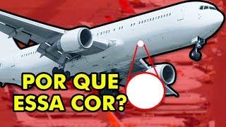 POR QUE OS AVIÕES QUASE SEMPRE SÃO BRANCOS?