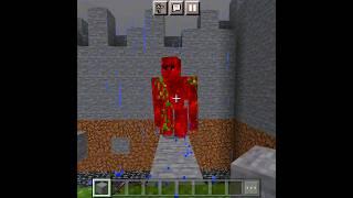 Minecraft saving a Redstone Golem #shorts