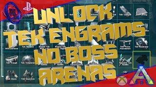 Ark Unlock Tek Engrams No Boss Arenas