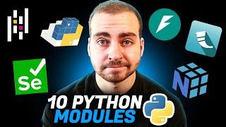 10 Useful Python Modules You NEED to Know