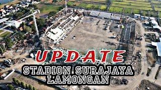 UPDATE PEMBANGUNAN Stadion Surajaya LAMONGAN