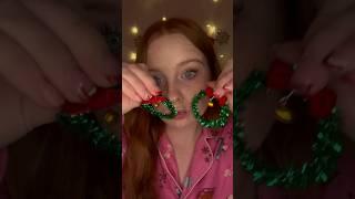 ASMR Sweet Girl Helps You Choose Your Christmas Earrings 