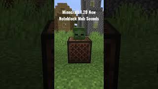 Minecraft 1.20 New Noteblock Mob Sounds - Minecraft 1.20 Snapshot