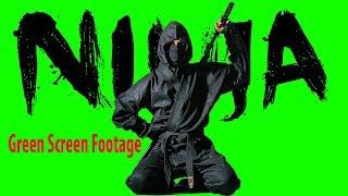 green screen footage ninja