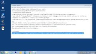 TruClient - Step 1- Install Walkthrough - Windows