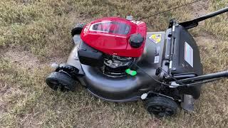 Winterizing the Honda HRN216VKA lawn mower