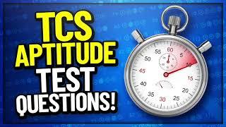 TCS APTITUDE TEST Questions, Explanations & ANSWERS! (TCS NQT 2021 Aptitude Questions!)