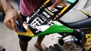 Cara Pasang Decal KLX BF 150