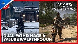 Assassin's Creed Shadows - Dual Paths: Naoe & Yasuke Walkthrough Video | PS5 Games