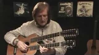 Paul Brett - Double Neck 6 & 12 string Acoustic Guitar