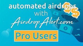 Automated Crypto Aidrops with the AirdropAlert Pro Accounts