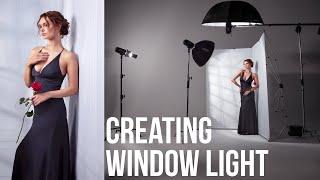 How to Create Window Light in Studio