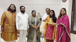 Ambani Family Meets Maharashtra CM Eknath Shinde, Invite him for Anant-Radhika Wedding | News9