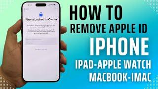 How To Remove Apple ID on iPhone Stuck in Activation Lock | Permanent Unlocking iCloud Account