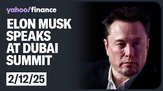 Elon Musk speaks at Dubai's World Government Summit