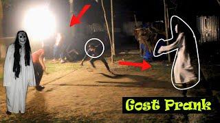 Ghost Prank in Badminton Court || REAL SCARY Ghost Attack in Badminton Court