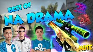 CS:GO - BEST OF NA DRAMA! - "This kid's a f****** IDIOT!"