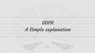 GDPR | A simple explanation