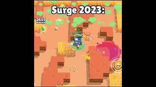 Surge 2023 VS 2020 Credits to the last Clip @CryingMan #BrawlStars #shorts