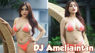 Ikut event cetar di Surabaya..modelnya DJ Ameliaintan Photoshoot pakai Bikini..