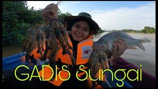 Betukke ⁉️Gadis Ini Sanggup Berpanas Meredah Sungai Demi UDANG GALAH⁉️