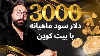 کسب درآمد 3000 دلار ماهیانه با بیت کوین | آموزش کسب درآمد روزانه از بیت کوین