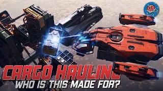 Who is Star Citizen's "Hardcore" Cargo Hauling Made For?